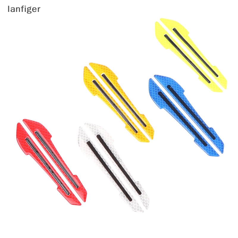 Bộ 2 Miếng Dán Phản Quang Cảnh Báo An Toàn Cho Gương Chiếu Hậu Xe Hơi