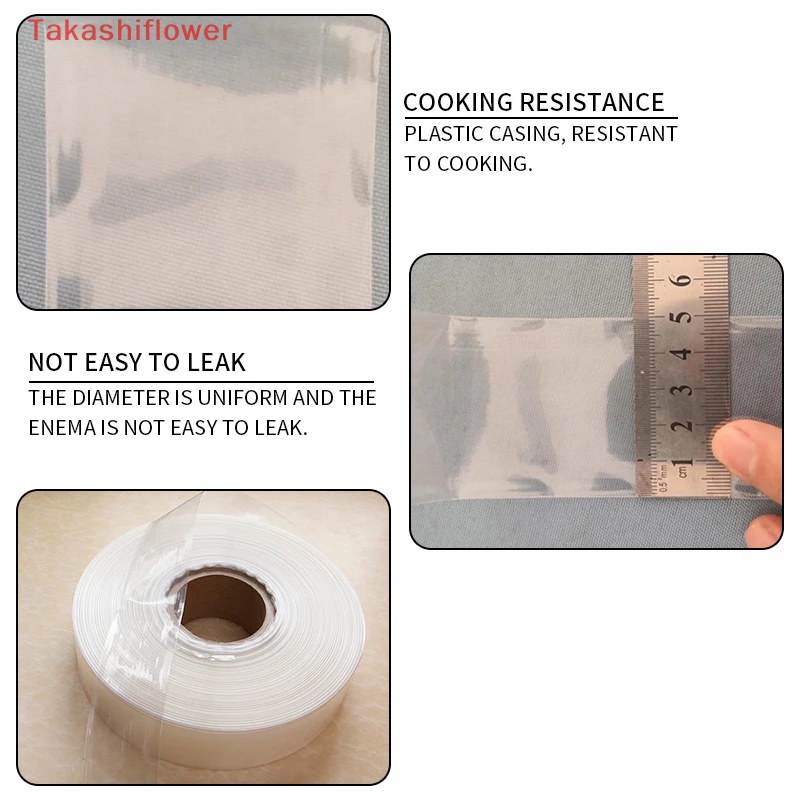 Vỏ Làm Xúc Xích 6M Rộng 50mm Tiện Dụng