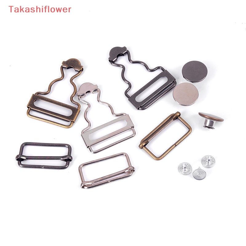 1 Bộ Quần Yếm denim Có Nút Kim Loại Thời Trang Cá Tính