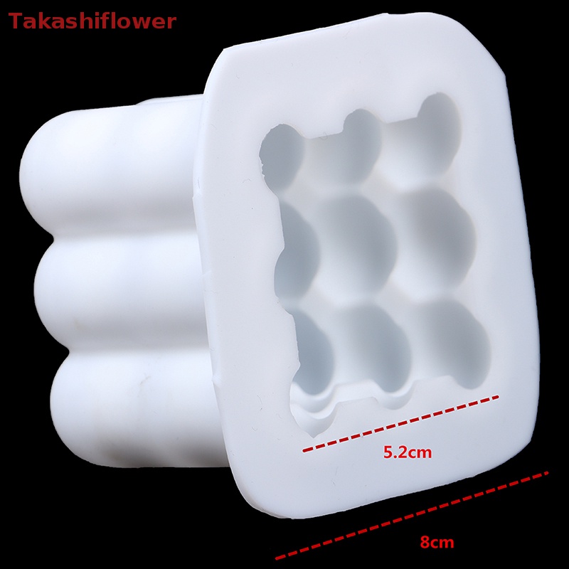 Khuôn Làm Bánh / Xà Phòng Handmade 3D Bằng Silicone Chất Lượng Cao