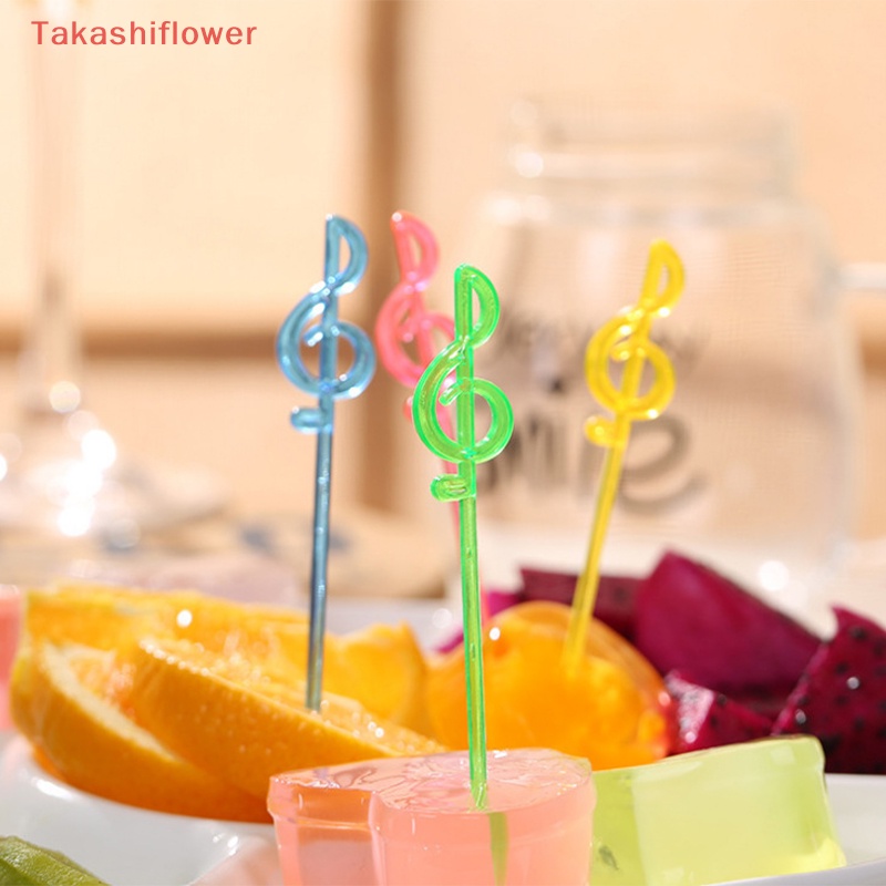 Set 50 Nĩa Ăn Trái Cây Mini Dùng Một Lần Trang Trí Cho Bé