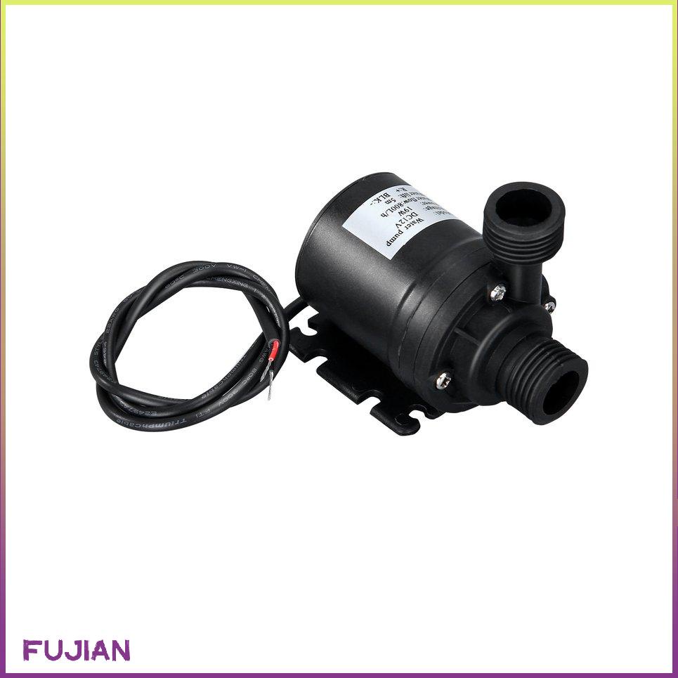 Chuyên Nghiệp Cực Mini Dc 12V Nâng 5M 800L/H Động Cơ Không Chổi Than Máy Bơm Chìm Đa Năng Có Ren Nước [V/12]