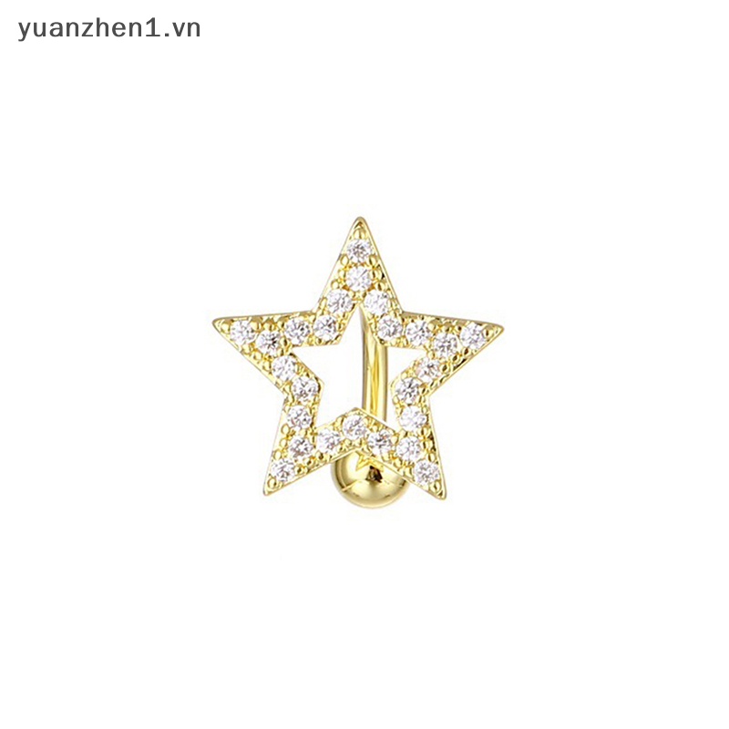 Khuyên Rốn Đính Đá Zircon Thời Trang Cho Nữ