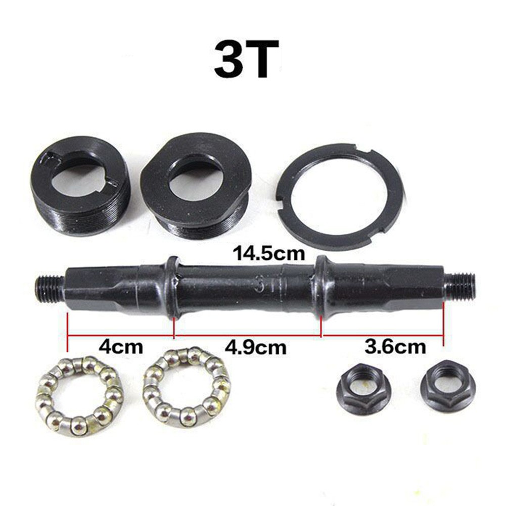 Bộ Trục Dưới Xe Đạp Bằng Thép 68mm BB Vỏ Sò Nhiều Kích Thước 250g Mới Nhất