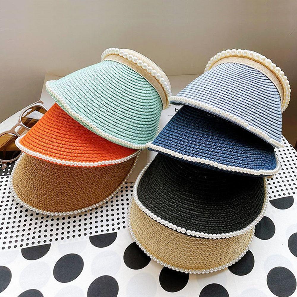 OSIER1 Mũ Rộng Vành Thời Trang Hè Xinh Xắn Cho Nữ
