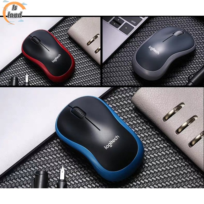 Chuột Quang Không Dây Logitech M186 2.4GHz 1000DPI Cao Cấp