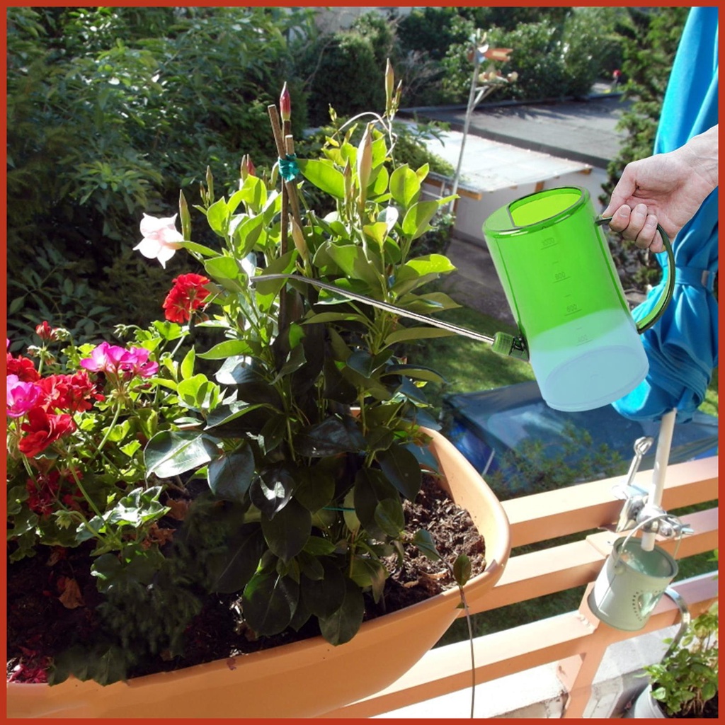 Bình Tưới Cây Bằng Thép Không Gỉ Miệng Dài Chuyên Dụng Cho Florist Green sehvn sehvn