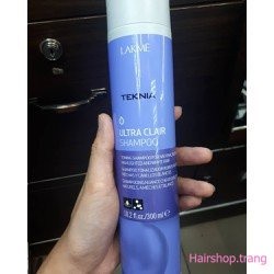Dầu Gội Cho Tóc Rất Sáng Hoặc Bạc Lakme Teknia Ultra Clair Shampoo 300ml
