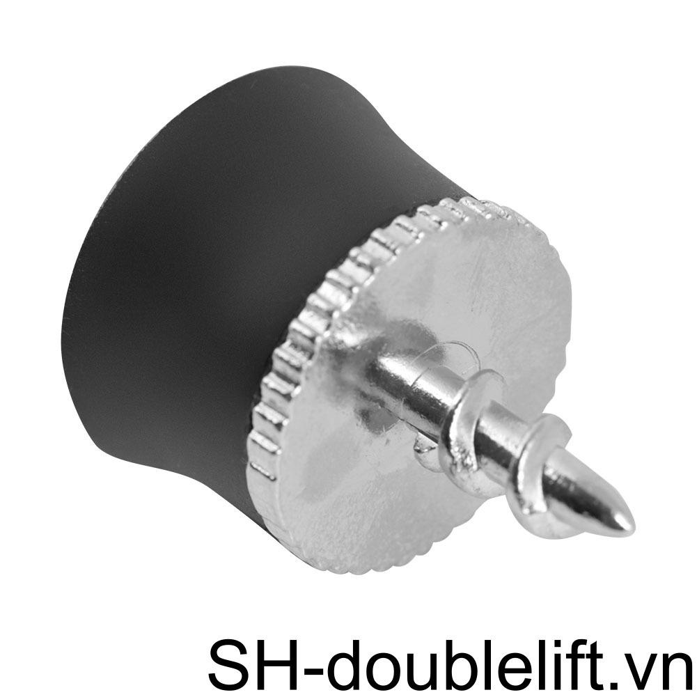 Dụng Cụ Nhặt Bóng Golf Bằng Hợp Kim Silicon Màu Đen Có Giác Hút