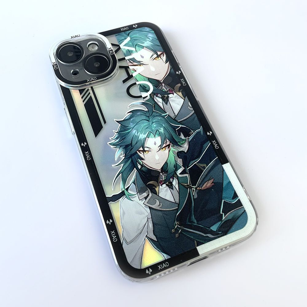 Ốp Điện Thoại Màu laser Hình xiao Cho iphone 14 13 12 11 pro promax x xs xsmax xr 7 8 plus