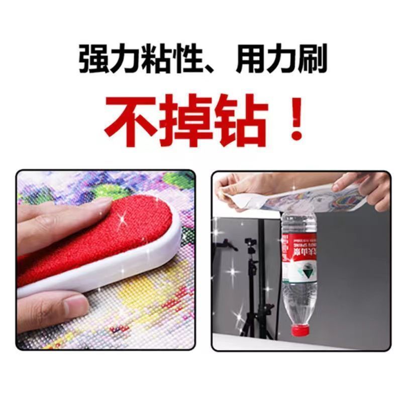 Bộ Tranh Đính Đá Họa Tiết Hoạt Hình Cô Gái Dễ Thương Độc Đáo diy Dùng Trang Trí Nhà Cửa