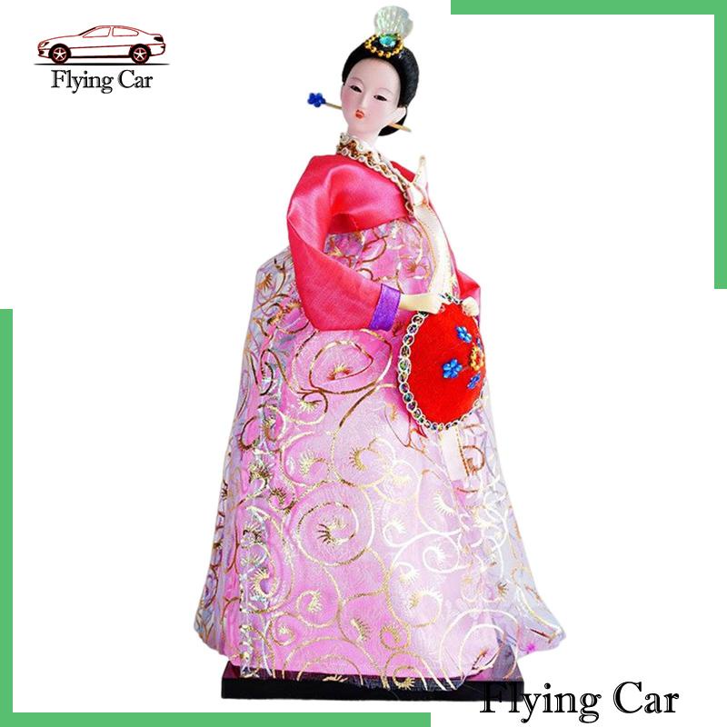 Mô Hình Búp Bê Geisha Hàn Quốc 12 "Sống Động