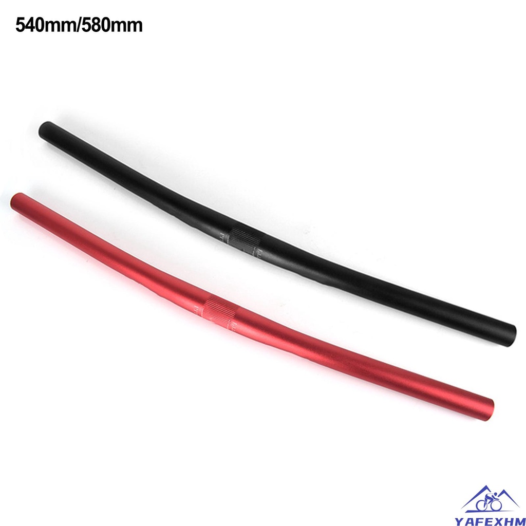 Ghi Đông Xe Đạp 54 / 58cm Chất Liệu Hợp Kim Nhôm Màu Đen / Đỏ