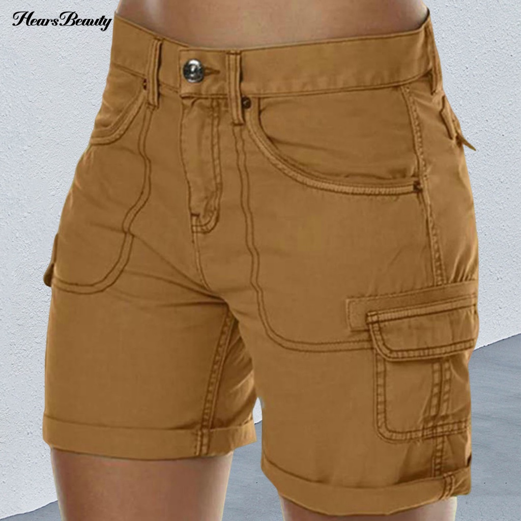 Quần Short Mỏng Phối Túi Cá Tính Thời Trang