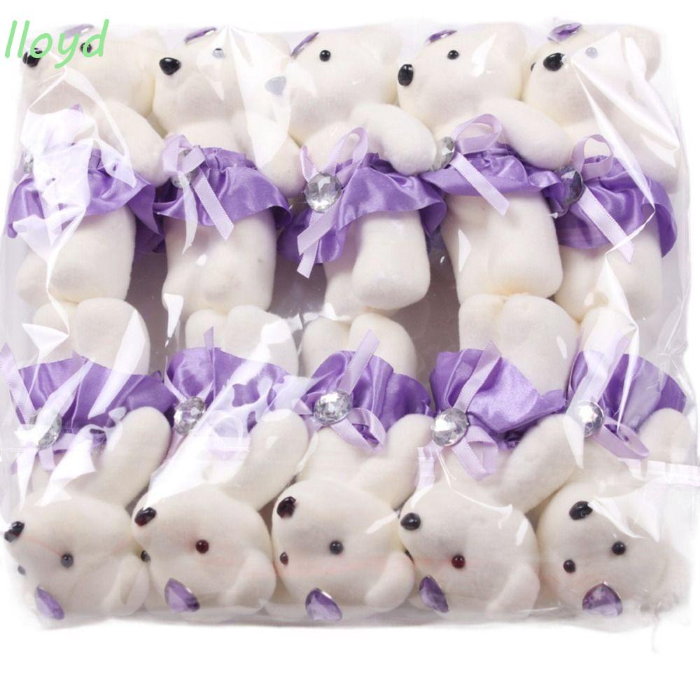 Gấu Bông Bằng Xốp Màu Trắng Dễ Thương Dùng Làm Quà Tặng