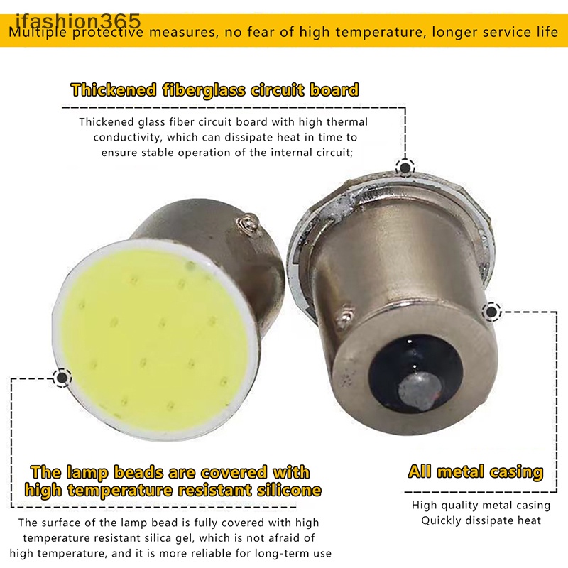 1 Đèn Xi Nhan ifashion365 12V DC 1156 / 1157 COB Siêu Sáng Dành Cho Ô Tô