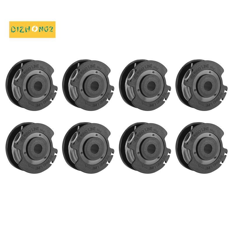 8 gói F016800569 Dòng ống chỉ thay thế tông đơ dây cho Bosch EasyGrassCut 23, 26, 18, 18-230, 18-260, 18-26