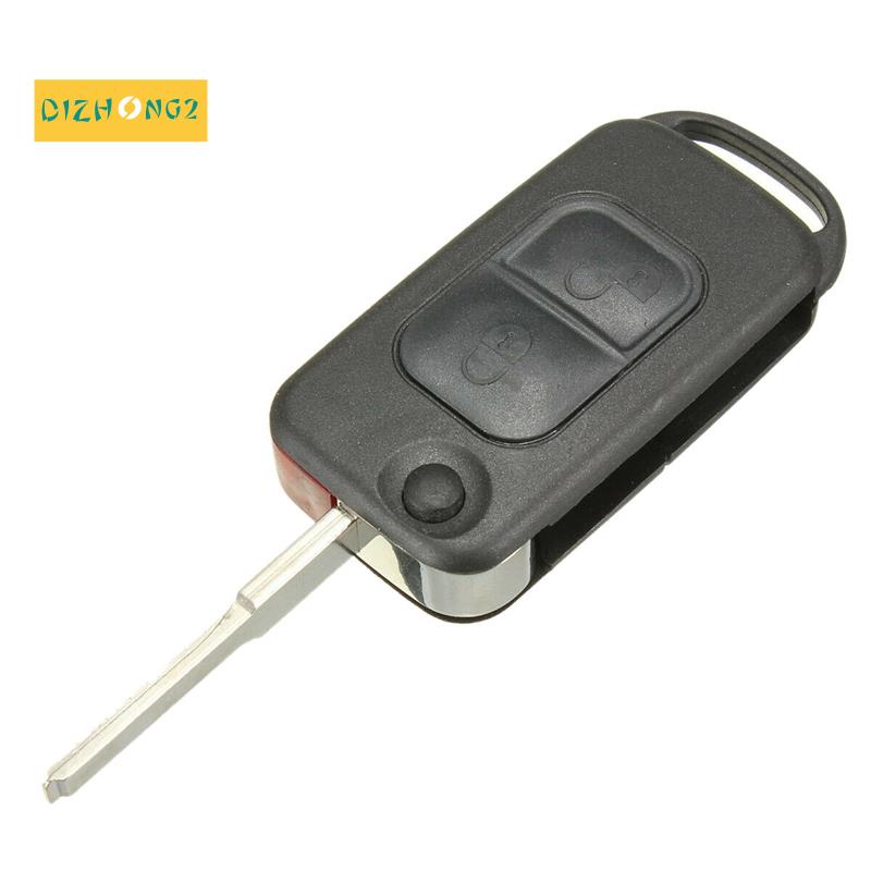 Hộp đựng chìa khóa từ xa lật 2 nút HU64 Blade FOB cho xe Mercedes Benz A C E S W168 W202