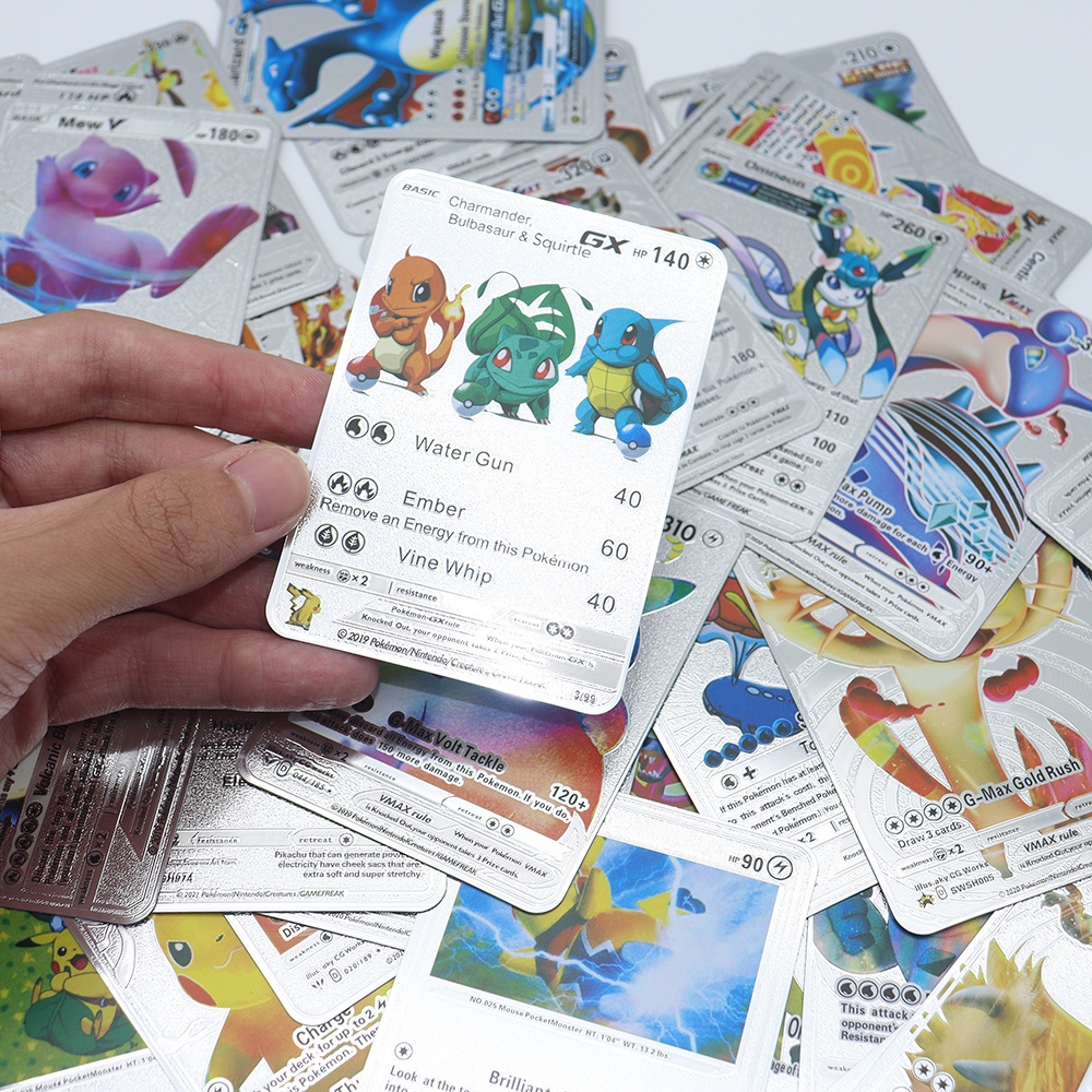 Bộ 55 Thẻ Bài pokemon Xinh Xắn Chất Lượng