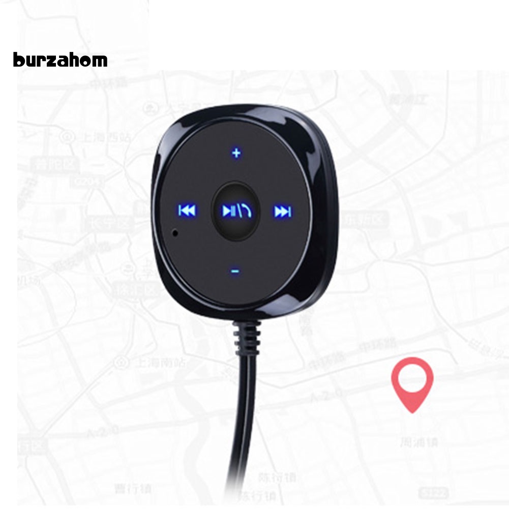 Thiết Bị Nhận Tín Hiệu Âm Thanh Bluetooth Không Dây Jack 3.5mm + Đầu Sạc Cho Ô Tô