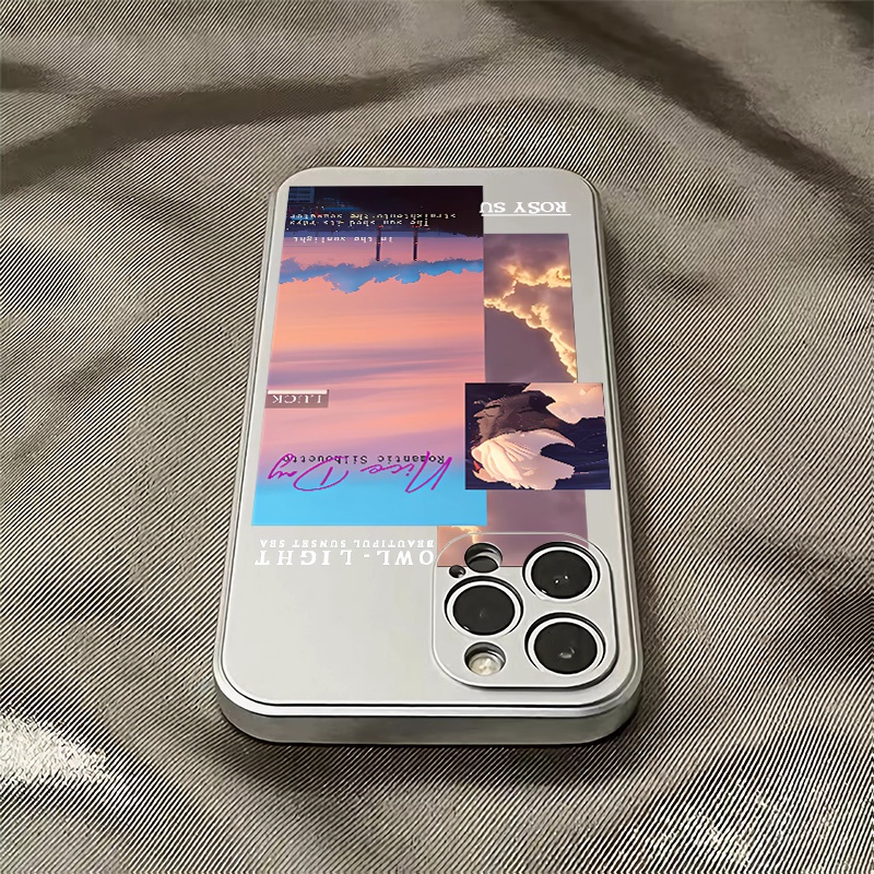 Ốp Điện Thoại TPU Silicon Mềm Mạ Điện Chống Sốc Cho IPhone 14 13 12 11 Pro XS Max XR X 8 + 7 6S Plus