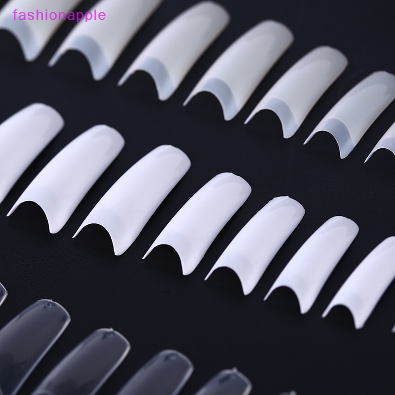 Set 500 Móng Tay Giả Trong Suốt Trang Trí Làm Đẹp