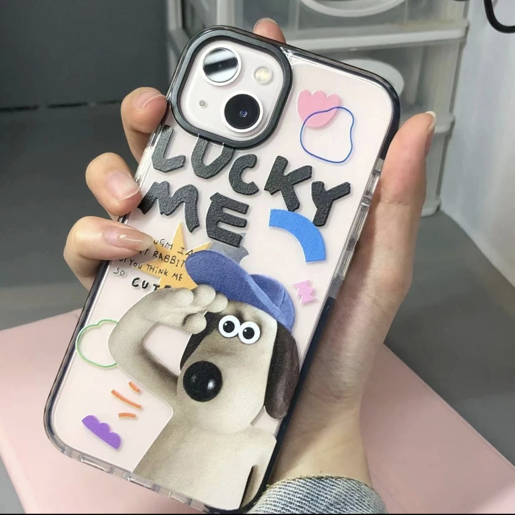 ✅Ốp Điện Thoại Mềm Trong Suốt In Hình Chú Chó Hoạt Hình Cho Iphone 7max xr11 12 xsmax14proiPhone13 0OHY