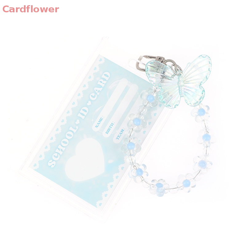 Ví Đựng Thẻ Tín Dụng / Danh Thiếp / Thẻ Ngân Hàng / Xe Buýt Hình Bươm Bướm Pha Lê Mới