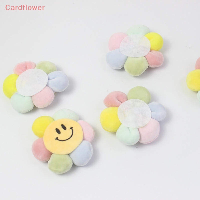 1 Móc Khóa Hình Hoa Hướng Dương Nhồi Bông Đáng Yêu Mới