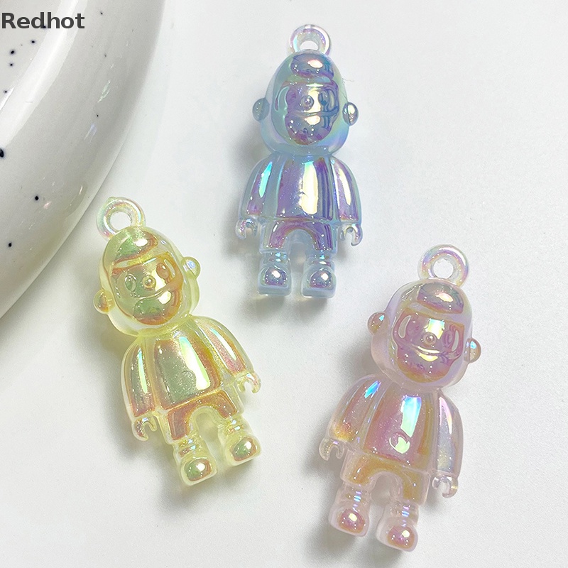 Set 5 Mặt Dây Chuyền Resin Dễ Thương Làm Trang Sức DIY