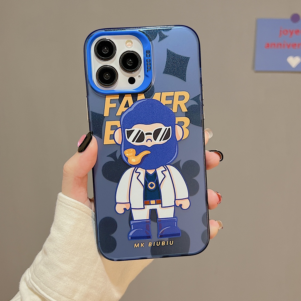 Ốp Điện Thoại TPU Mềm Trong Suốt Chống Sốc Họa Tiết Thời Trang Cho iPhone 11 13 12 14 PRO MAX