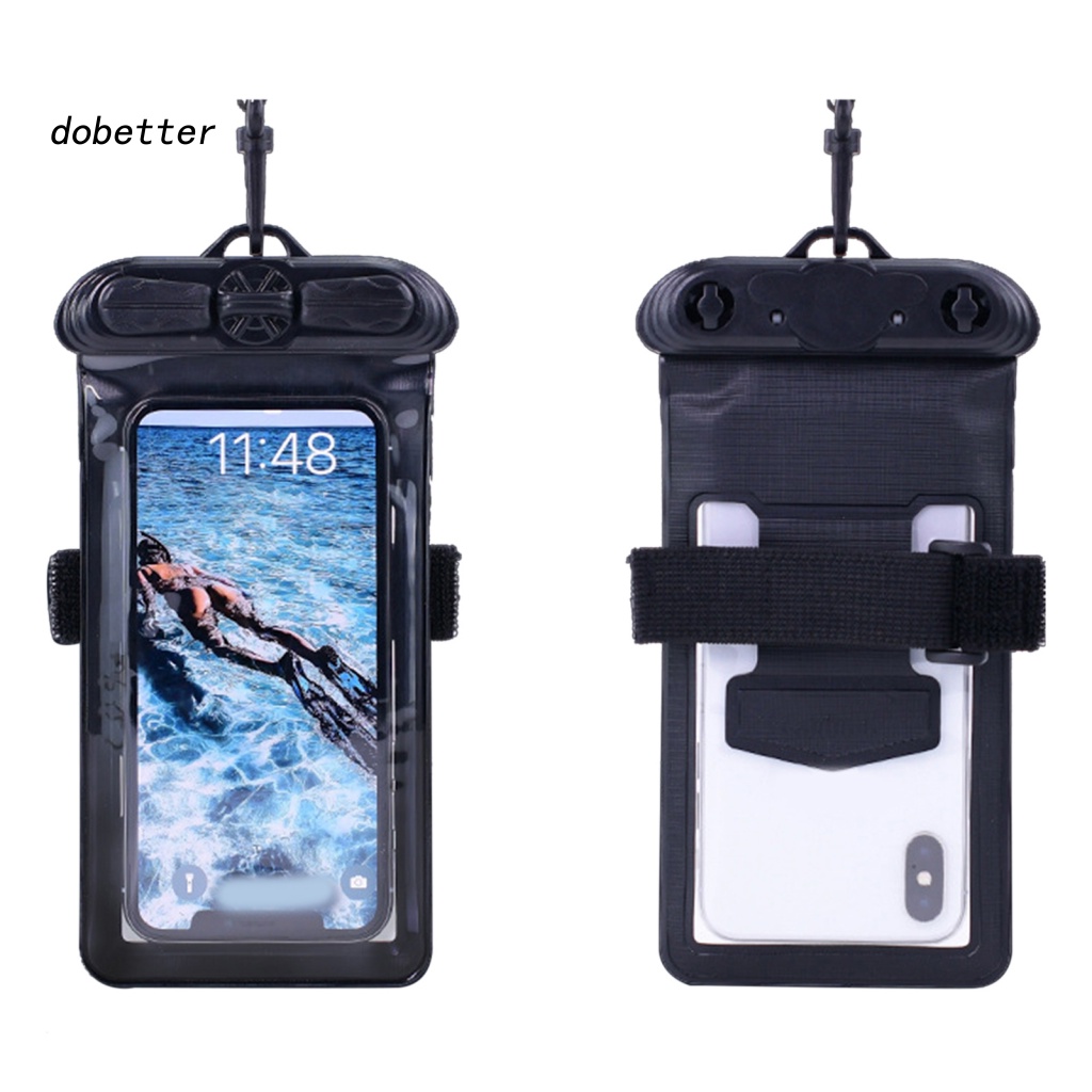 Túi Đựng Điện Thoại Di Động Trong Suốt Chống Thấm Nước Có Dây Treo Thông Dụng Cho Hoạt Động Dưới Nước