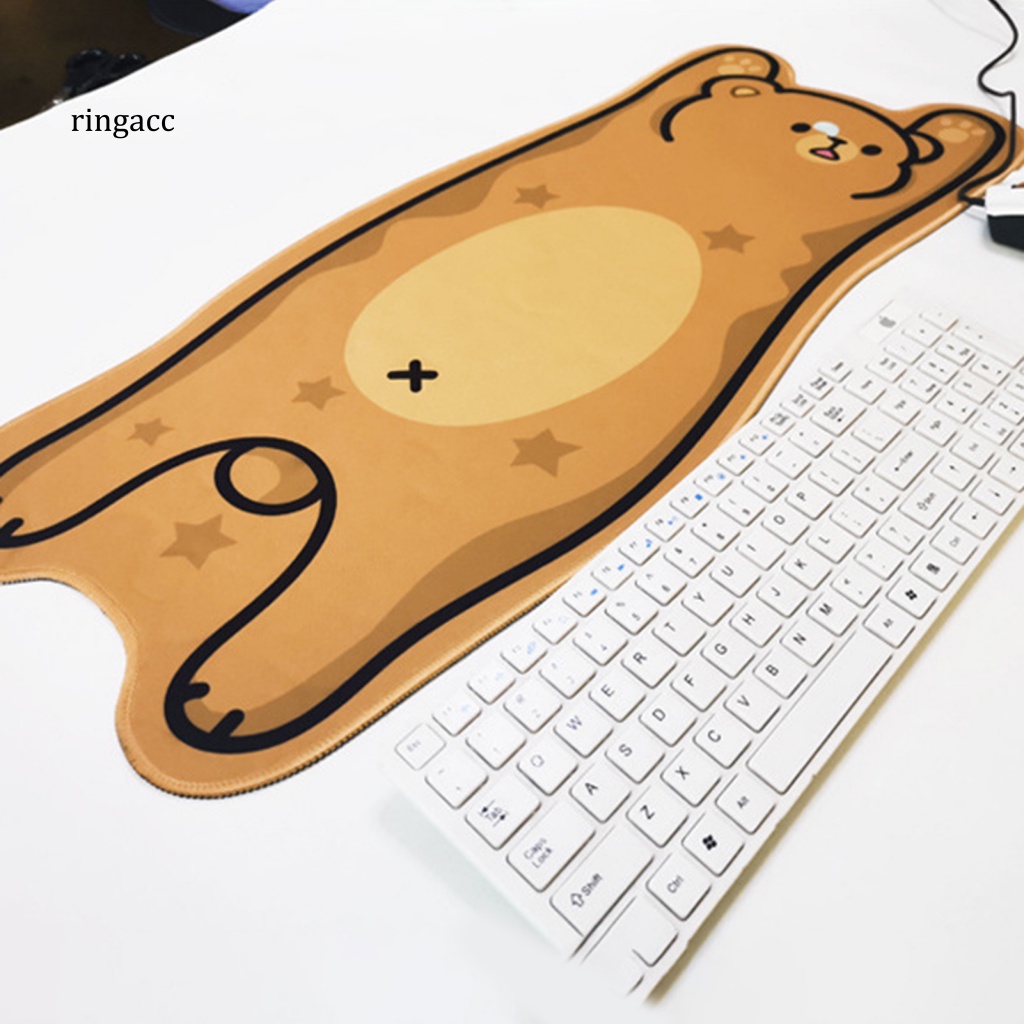 Tấm Lót Chuột Máy Tính Bằng Cao Su PC Chống Trượt In Họa Tiết Hoạt Hình Dễ Thương Tiện Dụng Cho Văn Phòng