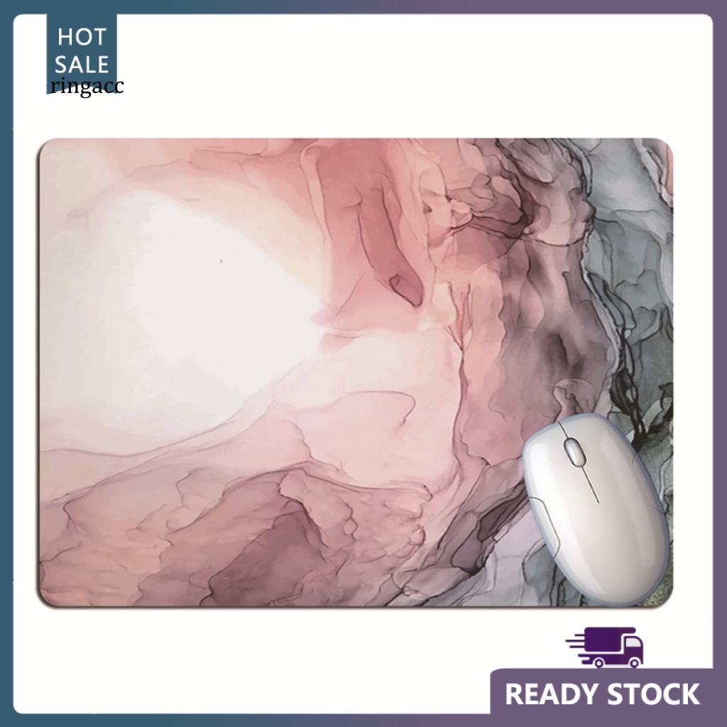 Thảm Lót Chuột RGA RGA Vẽ Tranh Sơn Dầu Đám Mây Mềm Mại Chống Trượt Có Đệm Kê Cổ Tay Cho Văn Phòng