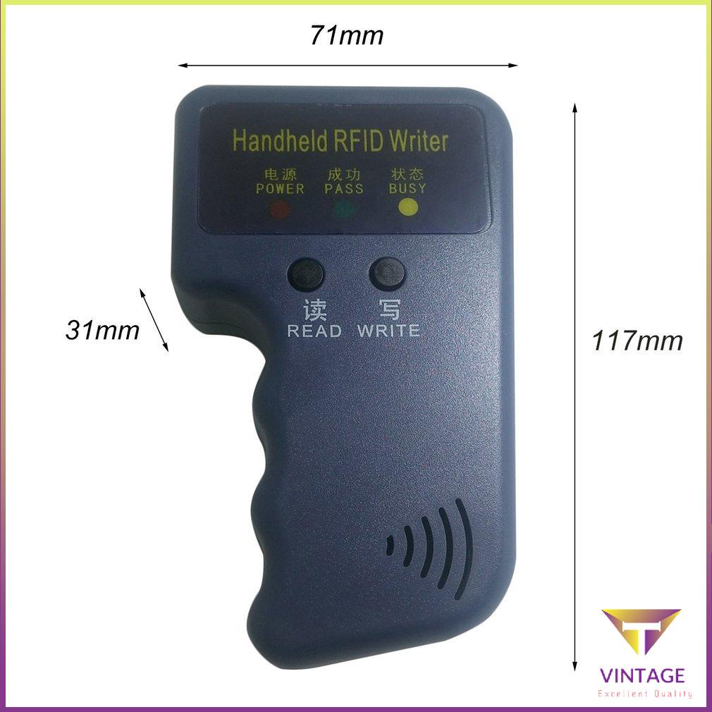 Cầm tay 125Khz Em4100 Rfid Copier Writer Trình sao chép Lập trình viên Đọc Tương thích với Em4305 T5577 Cet5200 En4305
