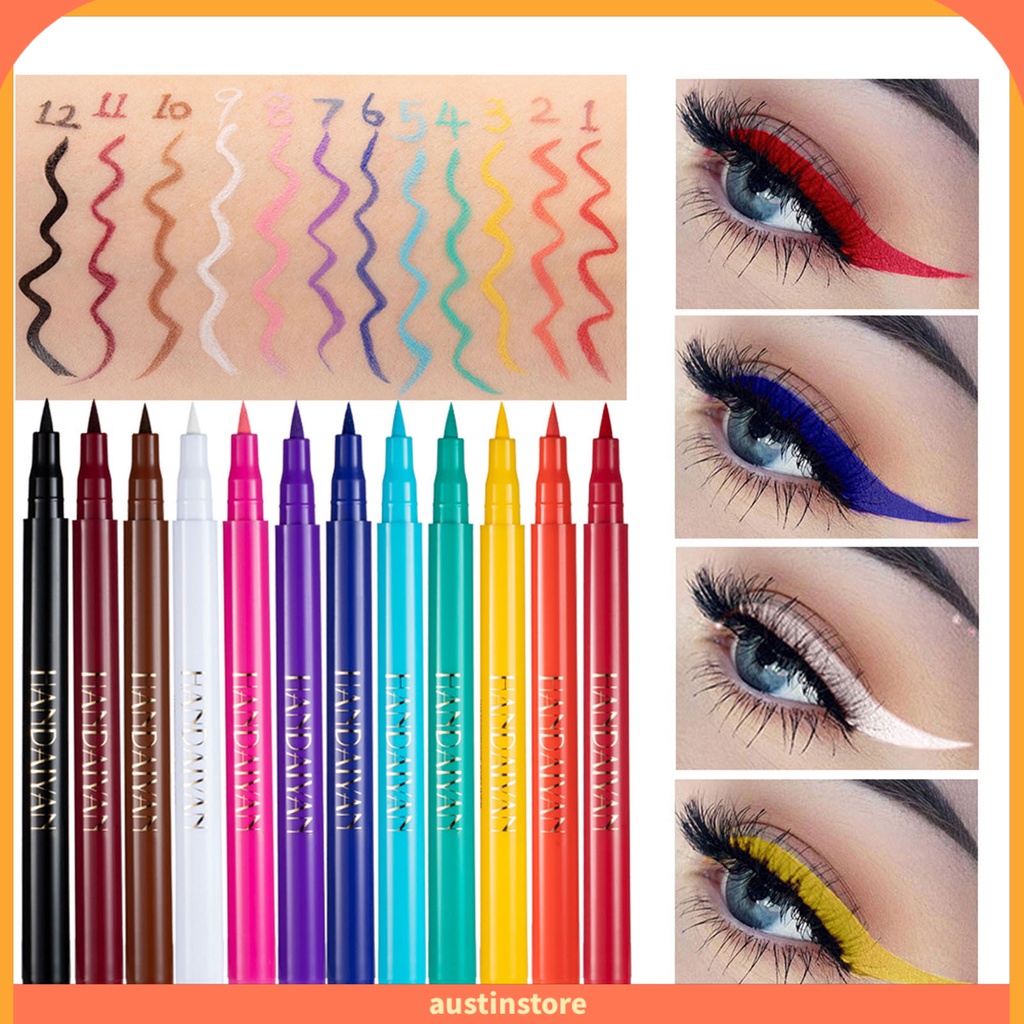 Bút Kẻ Mắt 1.6g Hiệu Ứng Lì Chống Nhòe Không Phai Màu