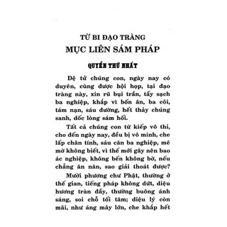 Sách Phật Giáo - Kinh Mục Liên Sám Pháp - Phúc Tuệ - QB