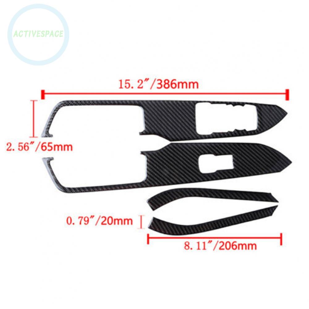 Window Switch Cover Body Moldings Door Switch Armrest For Ford Mustang 2015-2021【Ford】