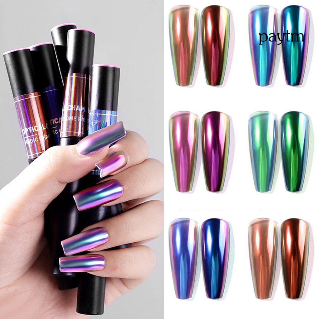 Bút Trang Trí Móng Nghệ Thuật Tạo Hiệu Ứng Gương Lấp Lánh ABS Dành Cho Salon