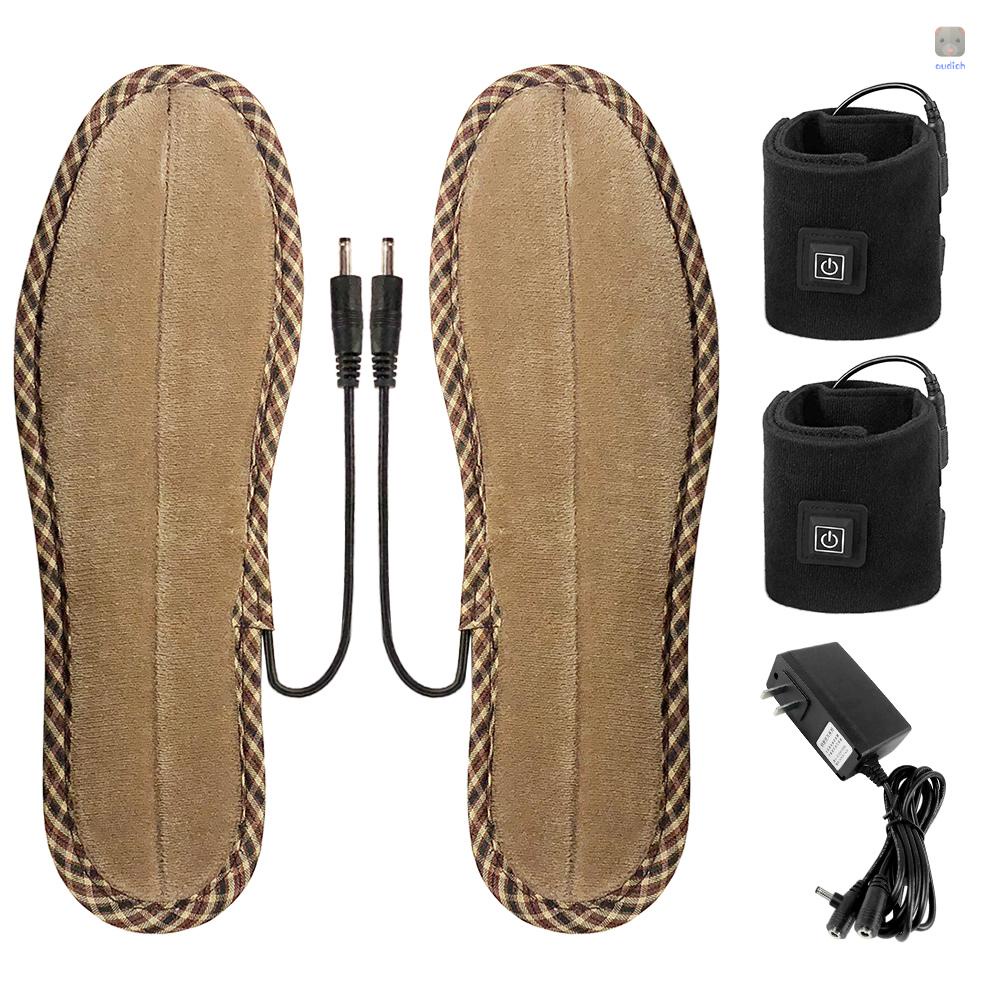 Đế Lót Giày Sưởi Ấm Bằng Điện Có Thể Sạc Lại Dành Cho Nam Nữ