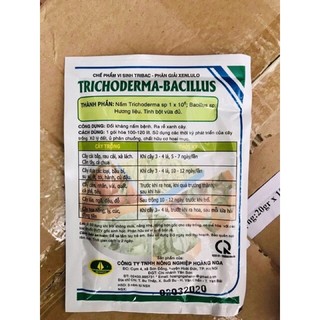 1 gói NẤM ĐỐI KHÁNG TRICHODERMA – BACILLUS.SP - gói: 100g