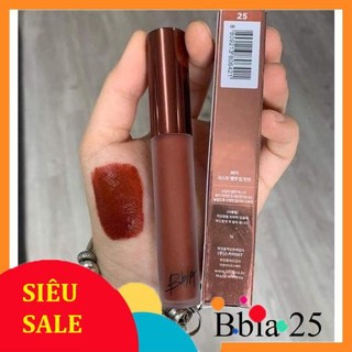 Son kem lì bbia nắp đỏ hàng handmade - Chất son thơm, lì mịn môi đỏ nâu đỏ gạch