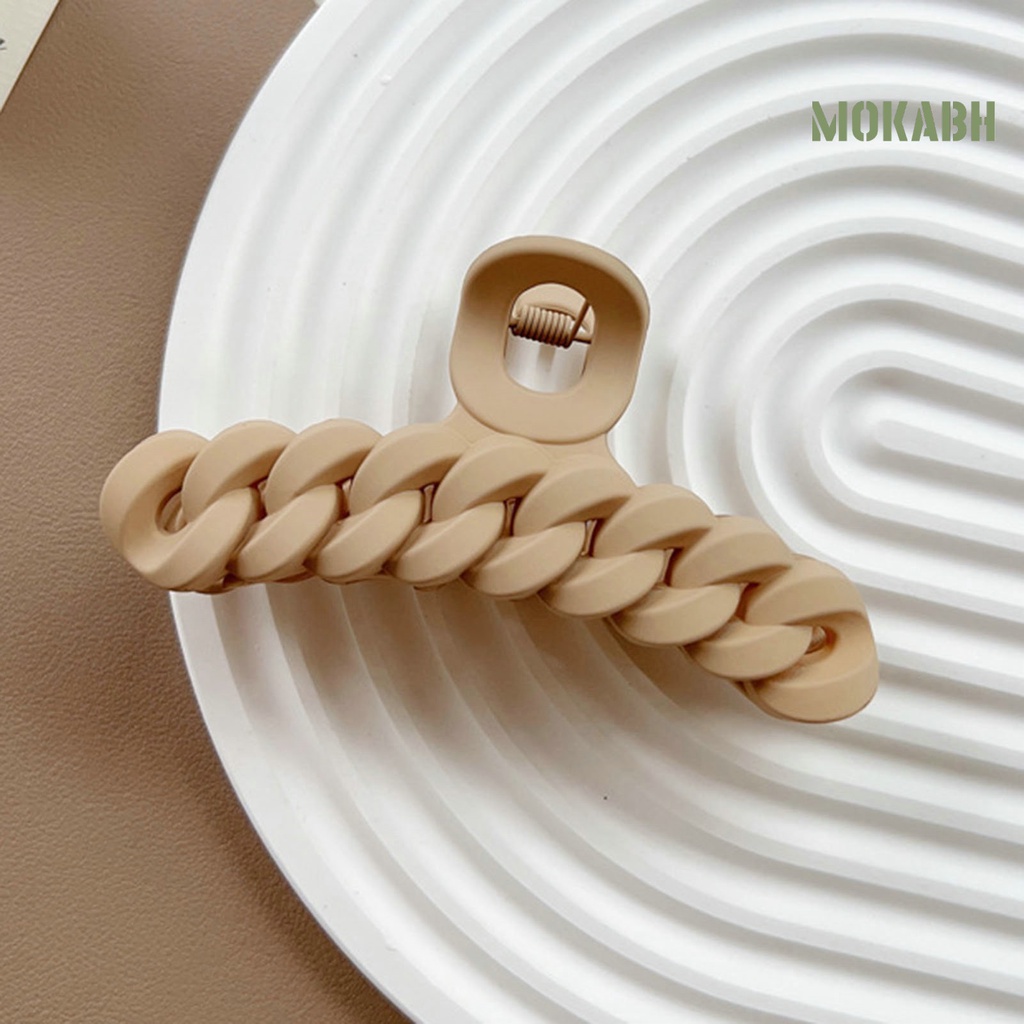 Kẹp Tóc Dạng Xoắn Co Giãn Tốt Chống Trượt Màu Sắc Xinh Xắn