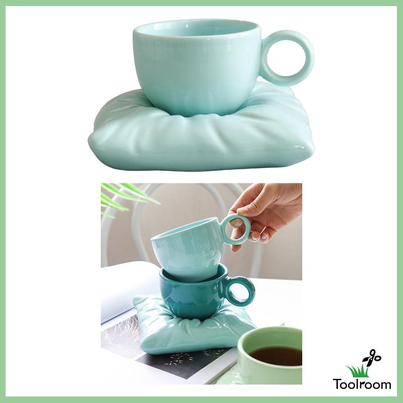 Cốc Uống Trà / Cà Phê Có Tay Cầm Tiện Dụng Trang Trí Nhà Cửa / Văn Phòng