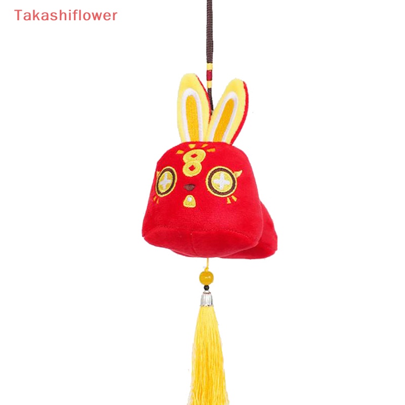 Thỏ Nhồi Bông Thiết Kế Xinh Xắn Mừng Năm Mới