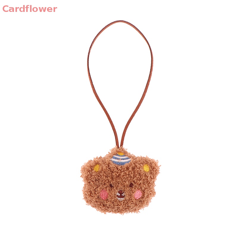 Nhãn Dán Trang Trí Túi Xách Chống Thất Lạc Hình Gấu Nhồi Bông Dễ Thương Mới