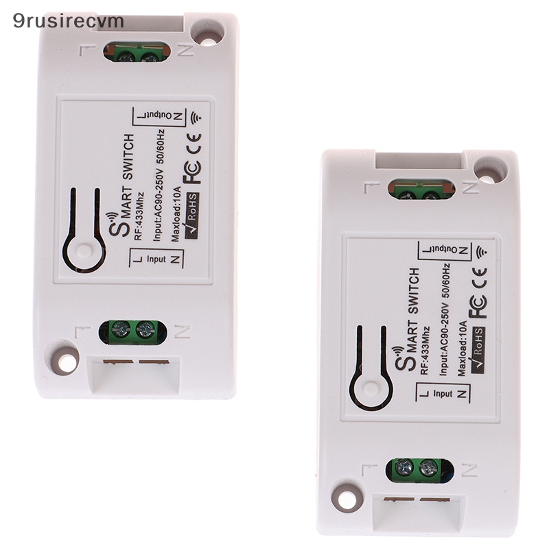 433 MHz RF chuyển đổi thông minh không dây RF Receiver hẹn giờ Relay điện thoại điều khiển từ xa mới
