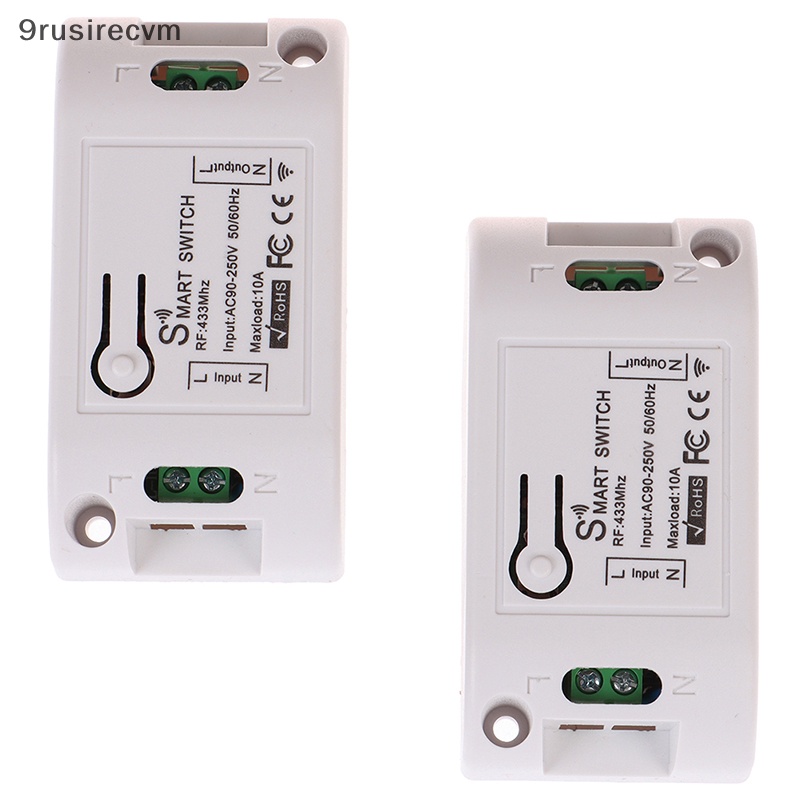 {9rusirecvm} 433 MHz RF chuyển đổi thông minh không dây RF Receiver hẹn giờ Relay điện thoại điều khiển từ xa mới | BigBuy360 - bigbuy360.vn