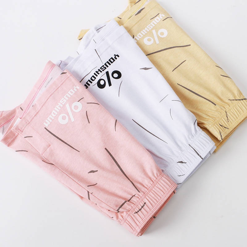 Quần Lót Boxer Cotton Dáng Rộng Mềm Mại Thoáng Khí Thoải Mái Chất Lượng Cao Cho Nam