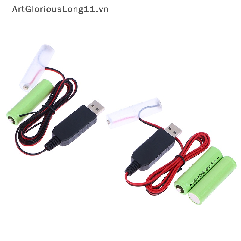 1 Dây Cáp Nguồn USB AA / AAA Thay Thế 1-3 Cái 1.5V.